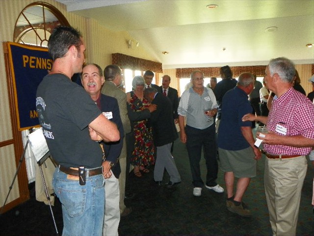 Attendees enjoy the networking & connecting with friends.